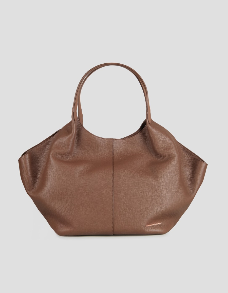 Sneakers Alexander Smith rachel large shoulder bag in brown tumbled leather - 1