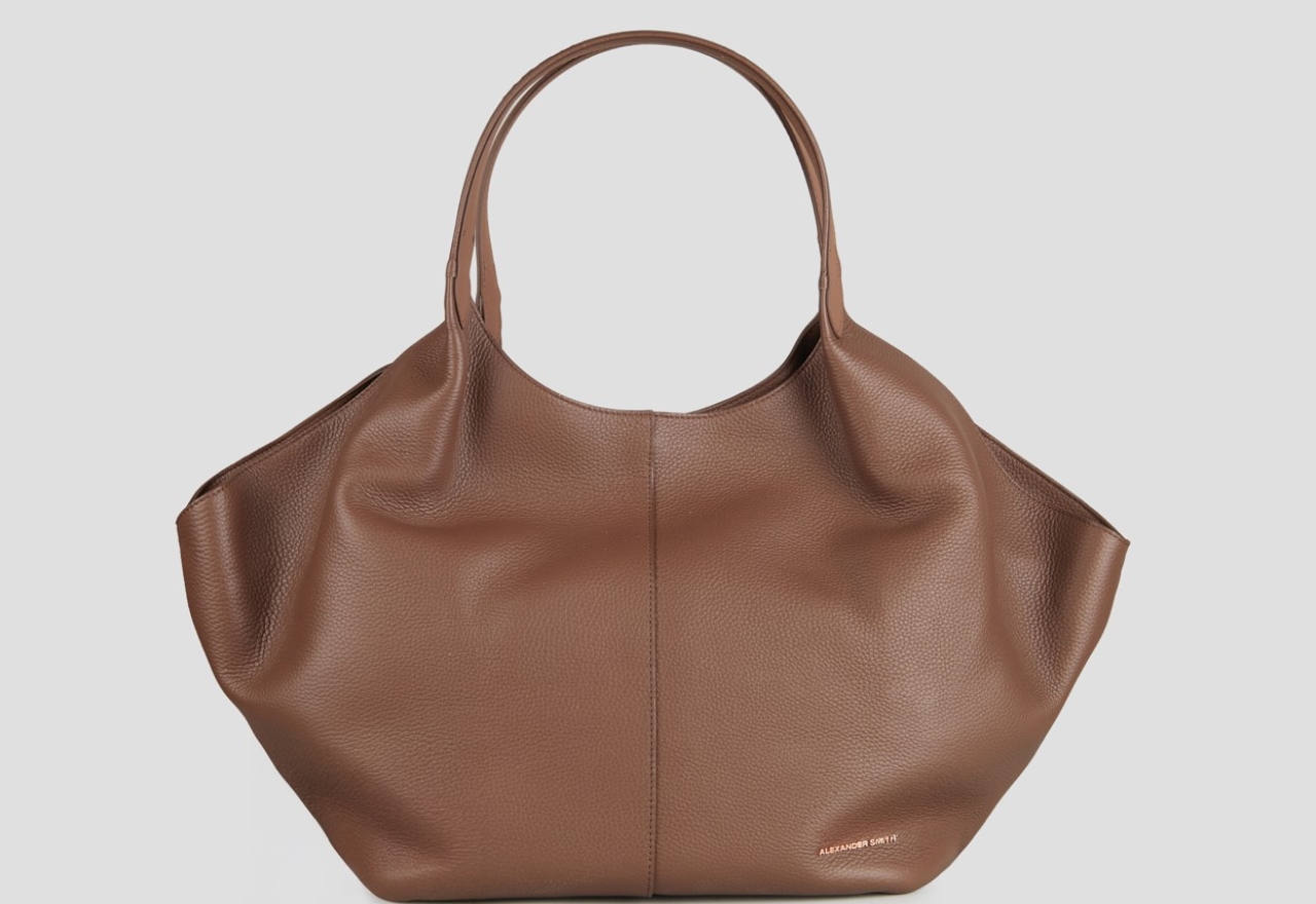 Sneakers Alexander Smith rachel large shoulder bag in brown tumbled leather - 1