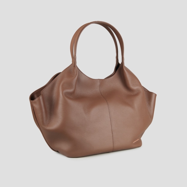 Sneakers Alexander Smith rachel large shoulder bag in brown tumbled leather - 3