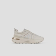 Liverpool Woman in ivory leather and matte mirror
