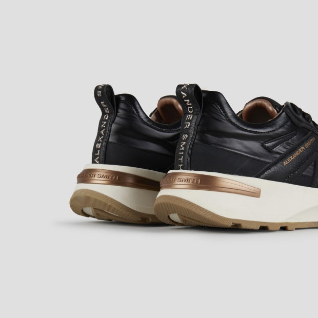 Sneakers Alexander Smith liverpool woman in black nylon and laminated - 4