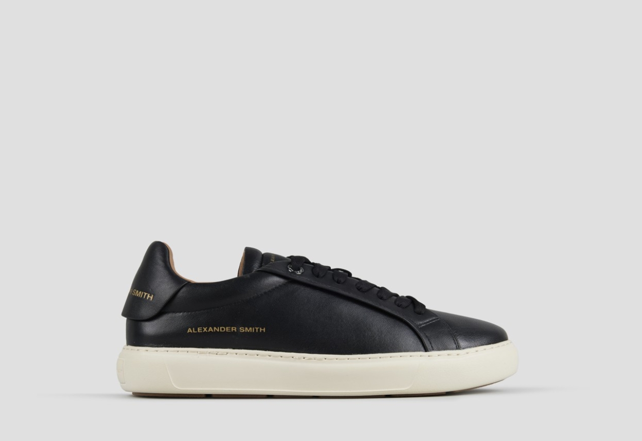 Sneakers Alexander Smith soho man in soft black leather - 1