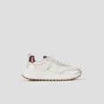 Blaze Woman in ivory and bordeaux laminated heel