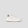 Blaze Woman in ivory and bronze laminated heel