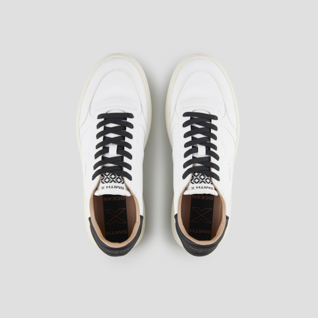 Sneakers Alexander Smith ocean man in white and black heel - 5