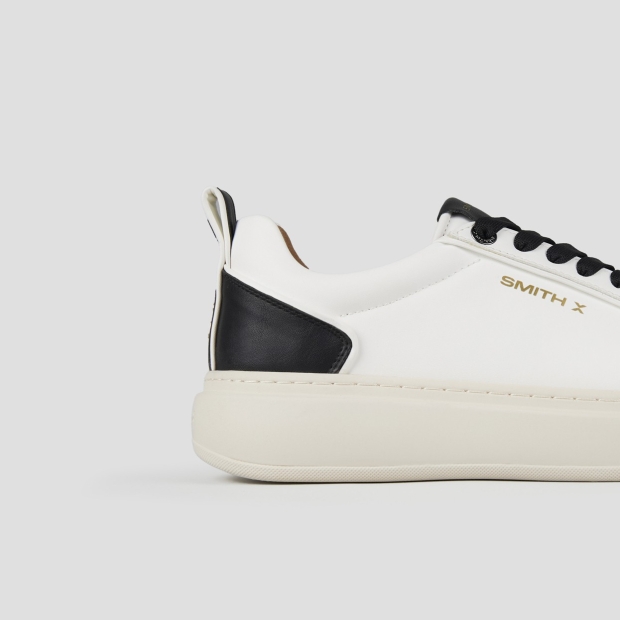 Sneakers Alexander Smith stone man in white and black heel - 2