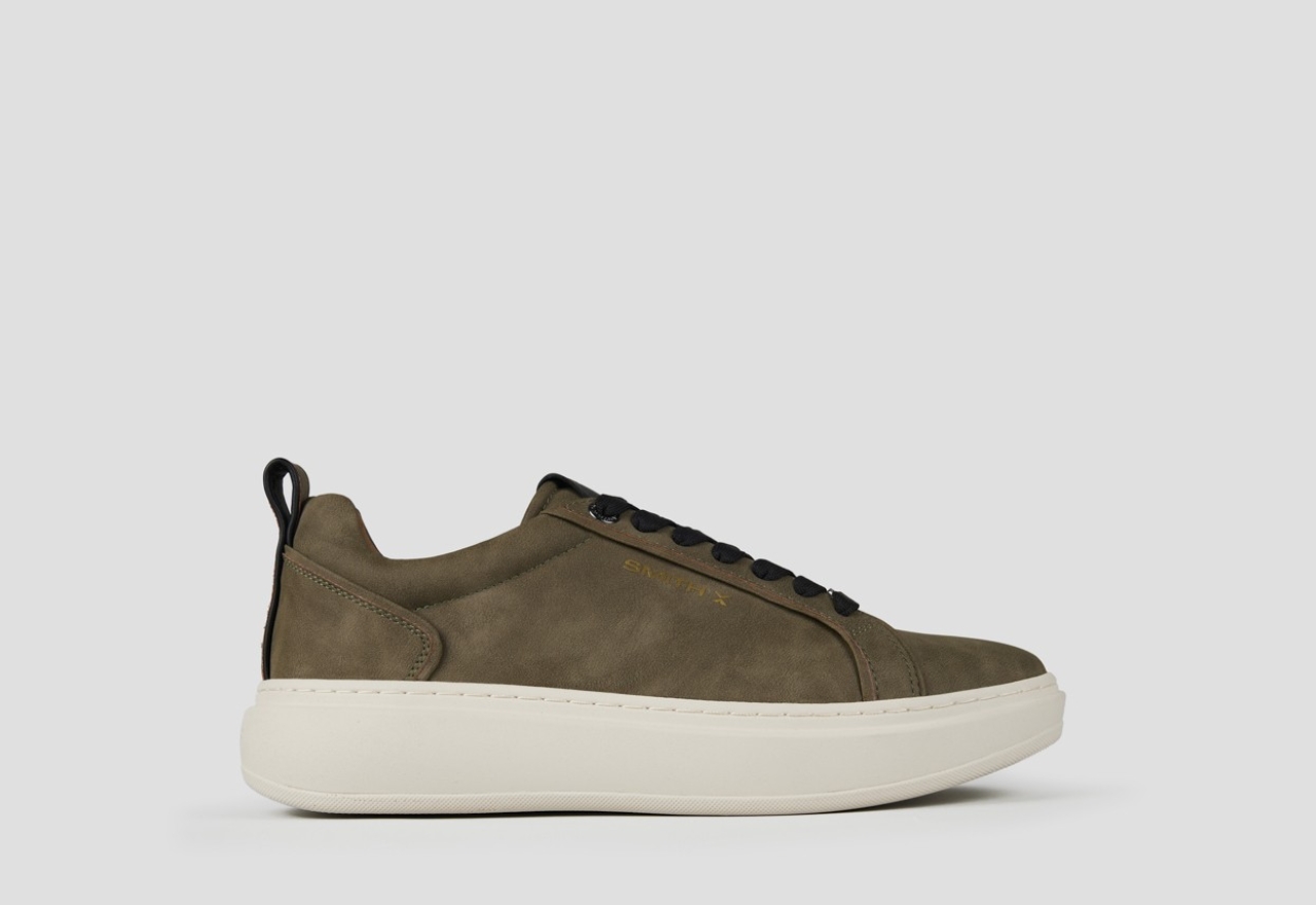 Sneakers Alexander Smith stone man in military green and black details - 1