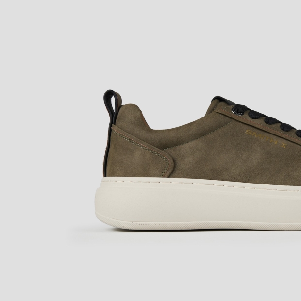 Sneakers Alexander Smith stone man in military green and black details - 2