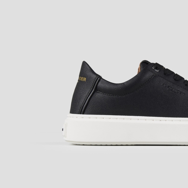 Sneakers Alexander Smith london man in black palmellato leather - 2