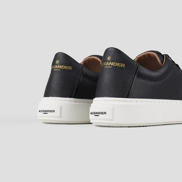 Sneakers Alexander Smith london man in black palmellato leather - 4