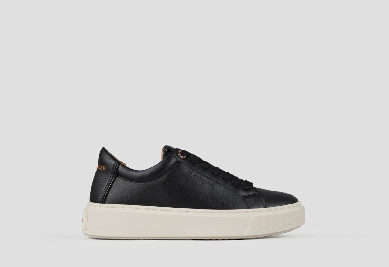 Sneakers Alexander Smith london woman in smooth black leather - 1