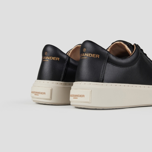 Sneakers Alexander Smith london woman in smooth black leather - 4