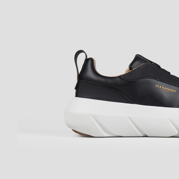 Sneakers Alexander Smith eclipse woman in black nappa and rubberized leather - 3