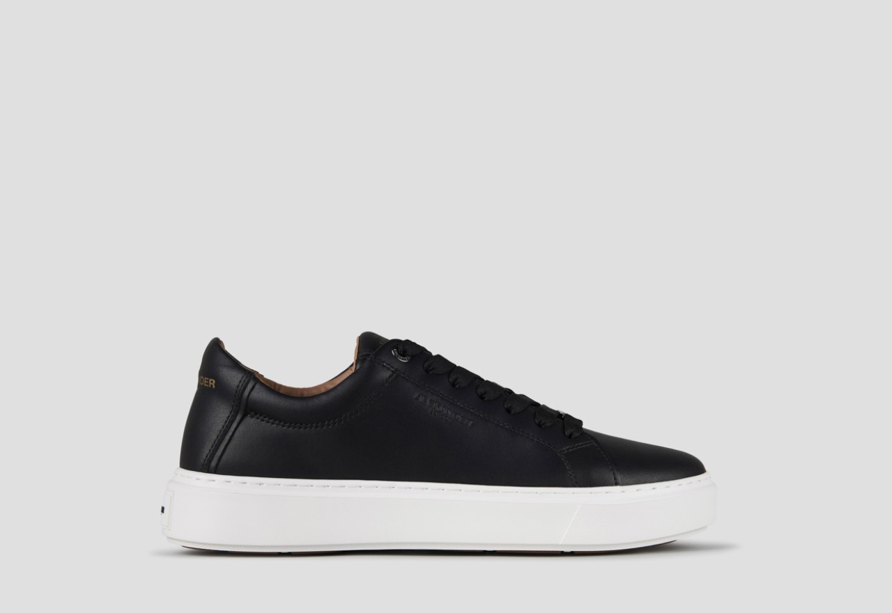 Sneakers Alexander Smith london man in black smooth leather - 1