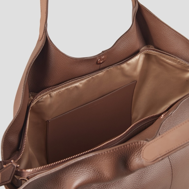 Sneakers Alexander Smith rachel large shoulder bag in brown tumbled leather - 6