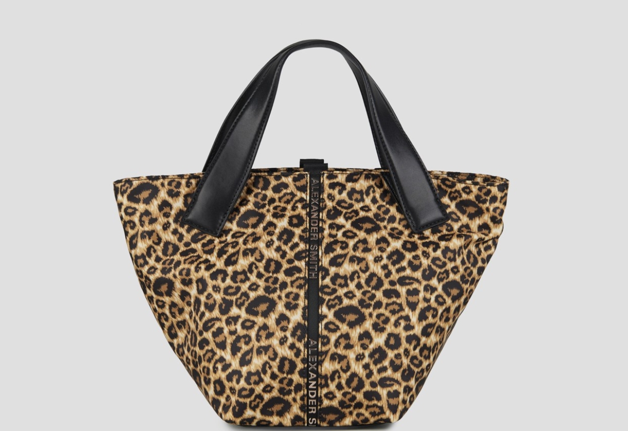 Sneakers Alexander Smith lauren medium handbag with shoulder strap in spotted nylon - 1