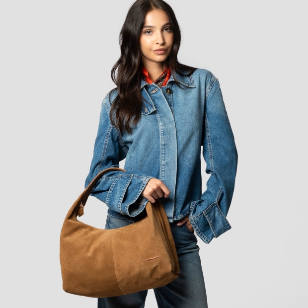 Sneakers Alexander Smith chloe shoulder bag in light brown suede - 2