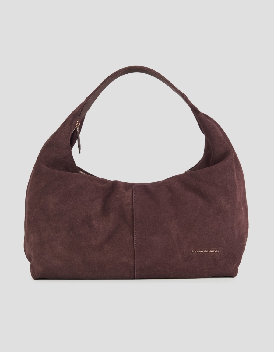 Sneakers Alexander Smith chloe shoulder bag in bordeaux suede - 1