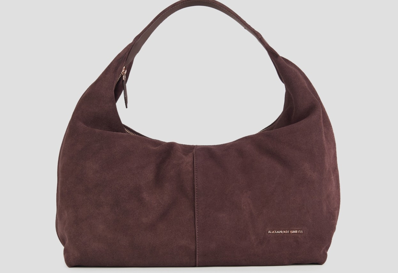 Sneakers Alexander Smith chloe shoulder bag in bordeaux suede - 1