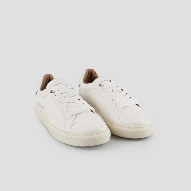 Sneakers Alexander Smith soho man in smooth white leather - 3