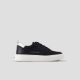 Bond Man in black goat leather and white details