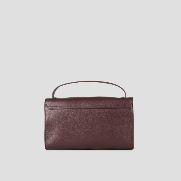 Sneakers Alexander Smith holly shoulder bag with shoulder strap in bordeaux tumbled leather - 4