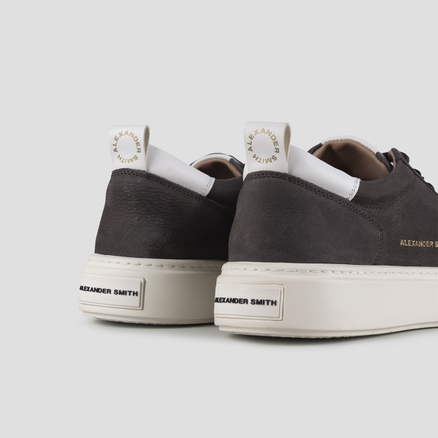 Sneakers Alexander Smith bond man in brown nubuck and white leather details - 4