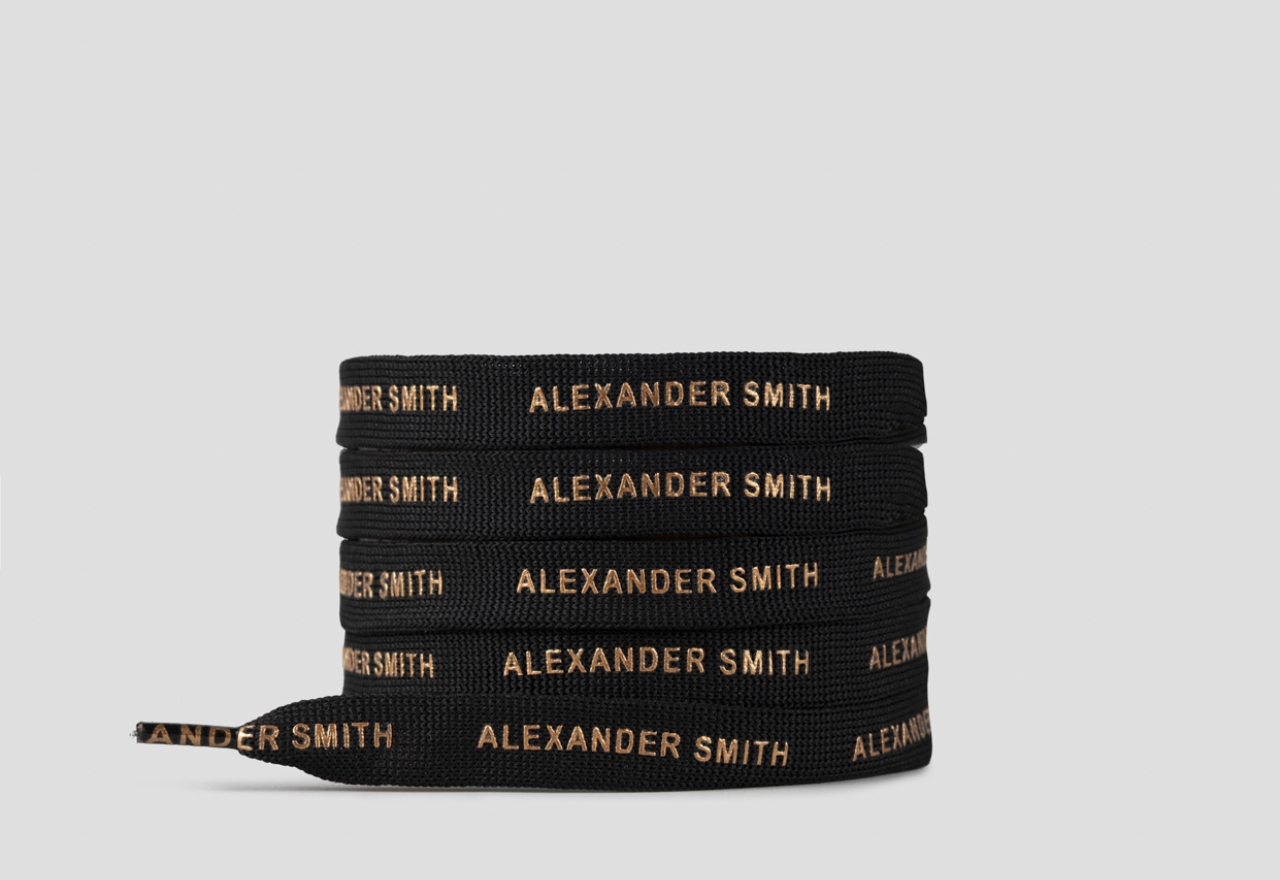 Sneakers Alexander Smith black laces for women with logo all over - 1