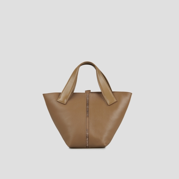 Sneakers Alexander Smith lauren small handbag with shoulder strap in brown tumbled leather - 3