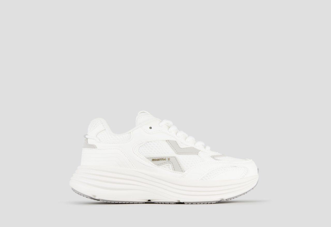 Sneakers Alexander Smith storm woman in white leather and mesh - 1