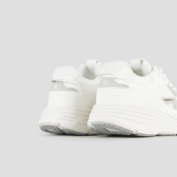 Sneakers Alexander Smith storm woman in white leather and mesh - 5