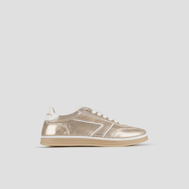 Sneakers Alexander Smith thames woman in gold laminated leather - 1
