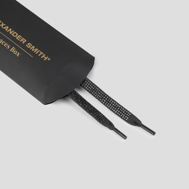 Sneakers Alexander Smith black laces in full strass for women - 3