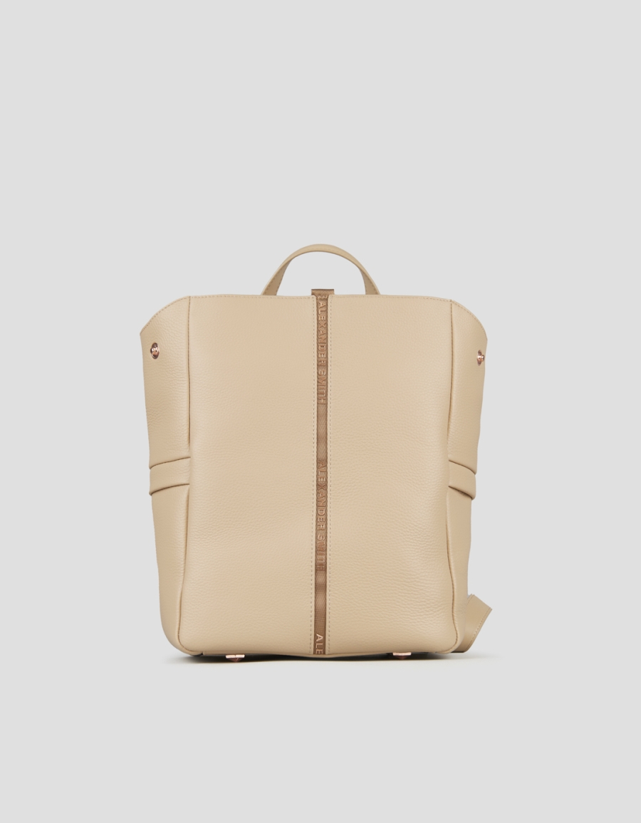 Sneakers Alexander Smith daisy backpack in beige tumbled leather - 1