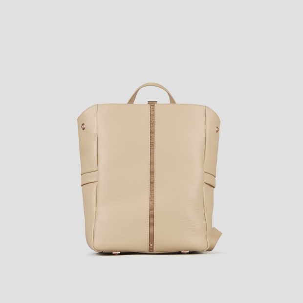 Sneakers Alexander Smith daisy backpack in beige tumbled leather - 1