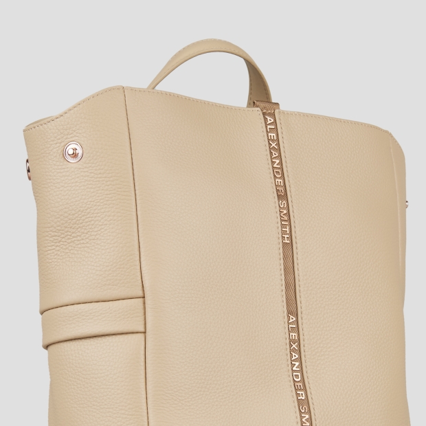 Sneakers Alexander Smith daisy backpack in beige tumbled leather - 6