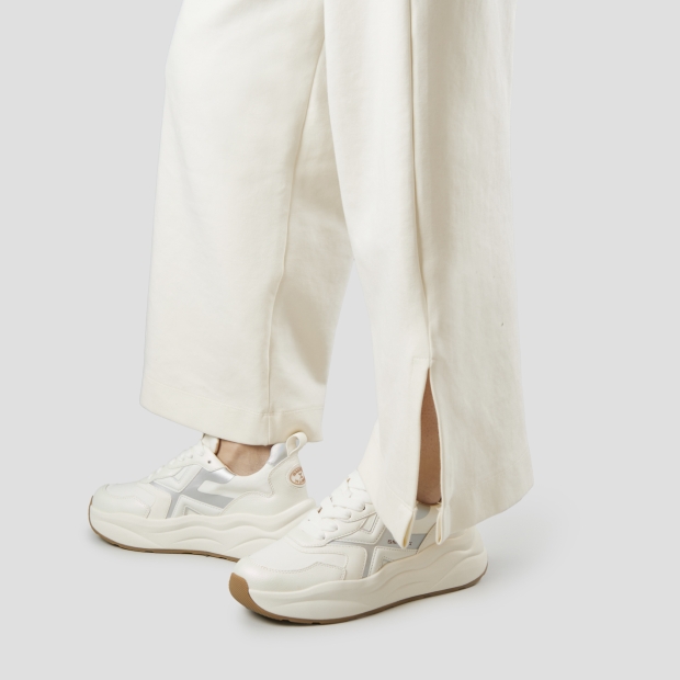 Sneakers Alexander Smith horizon woman in white leather with iridescent details - 2