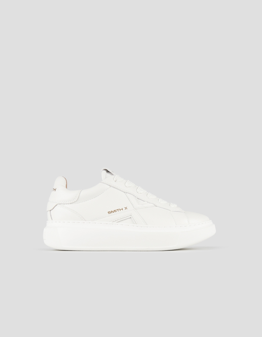 Sneakers Alexander Smith college woman in white - 1