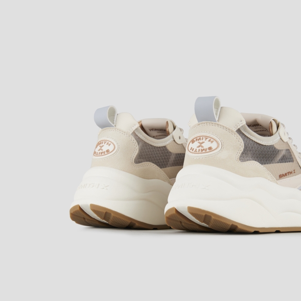 Sneakers Alexander Smith horizon woman in beige semi-transparent rip-stop and leather details - 5