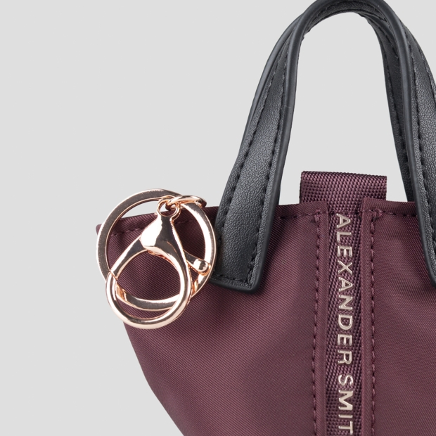 Sneakers Alexander Smith mini lauren in bordeaux nylon - 5