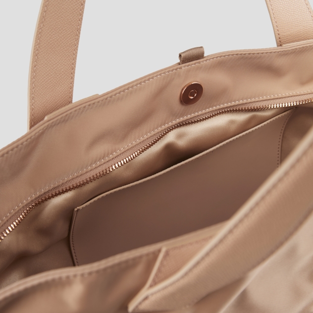 Sneakers Alexander Smith lauren large shoulder bag in camel nylon - 5