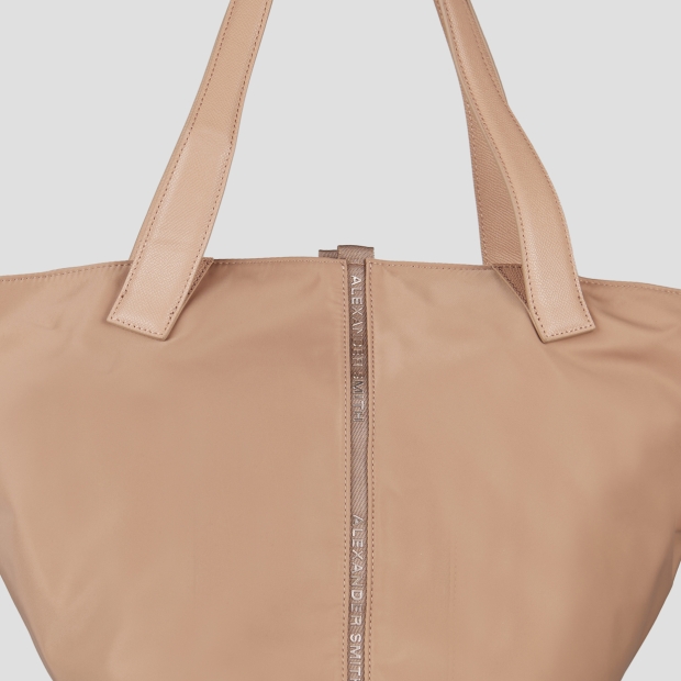 Sneakers Alexander Smith lauren large shoulder bag in camel nylon - 6