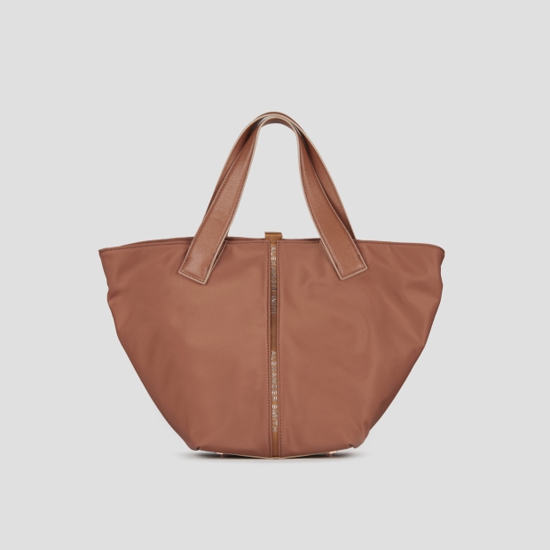 Sneakers Alexander Smith lauren medium handbag with shoulder strap in rust nylon - 4