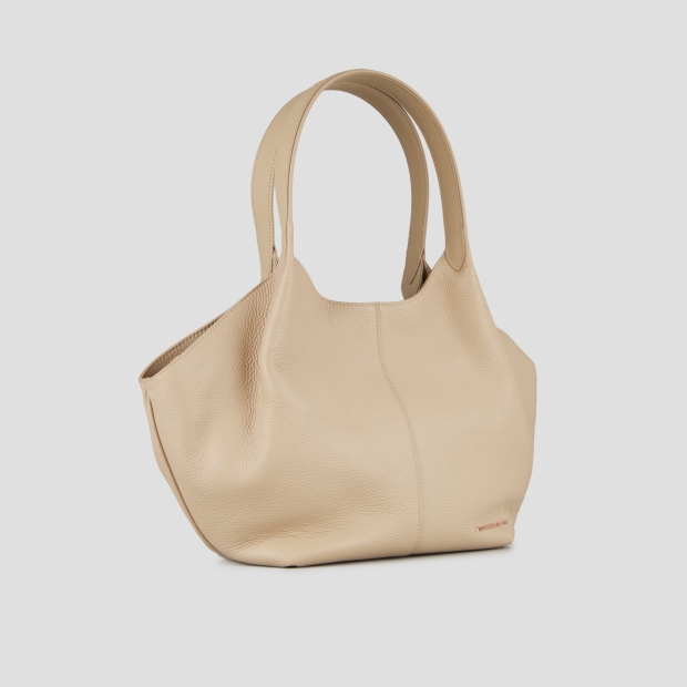 Sneakers Alexander Smith rachel medium shoulder bag in camel tumbled leather - 3