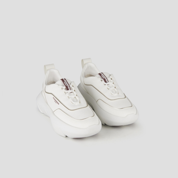 Sneakers Alexander Smith eclipse woman in white leather - 4