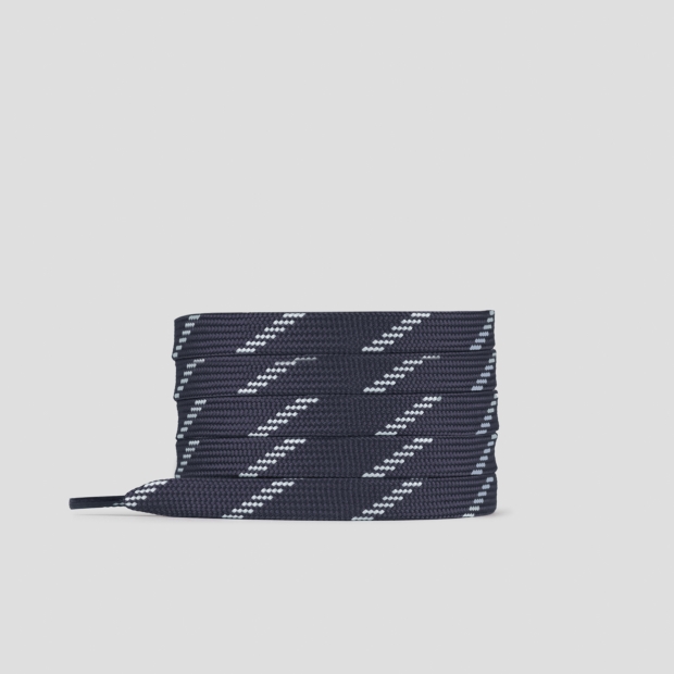 Sneakers Alexander Smith blue flat lace with white stripes for women - 1