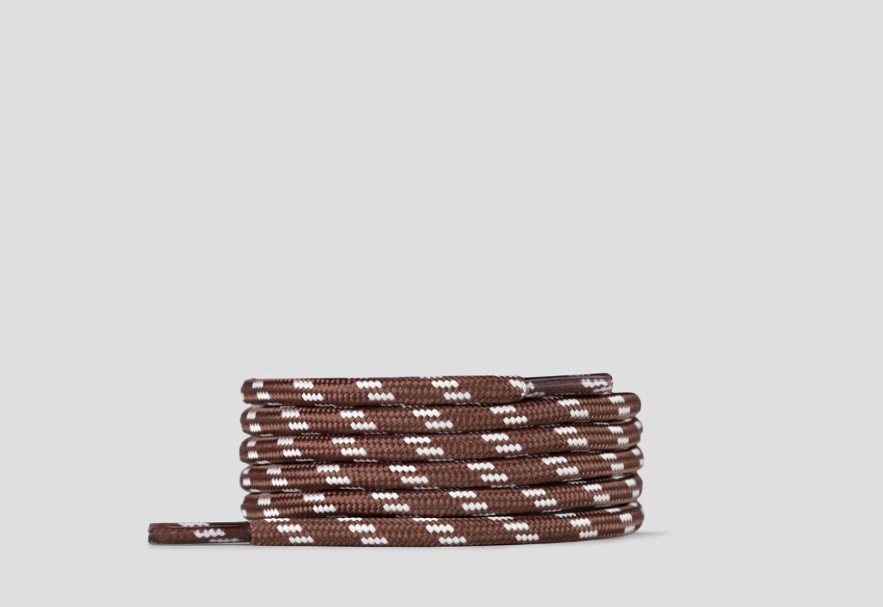 Sneakers Alexander Smith rust round lace with white stripes for women - 1