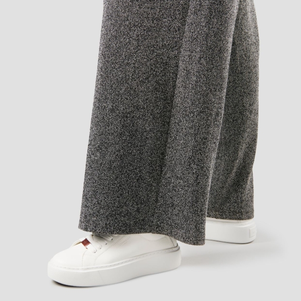 Sneakers Alexander Smith london woman deconstructed in white nappa leather - 2