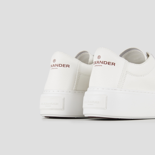 Sneakers Alexander Smith london woman deconstructed in white nappa leather - 5