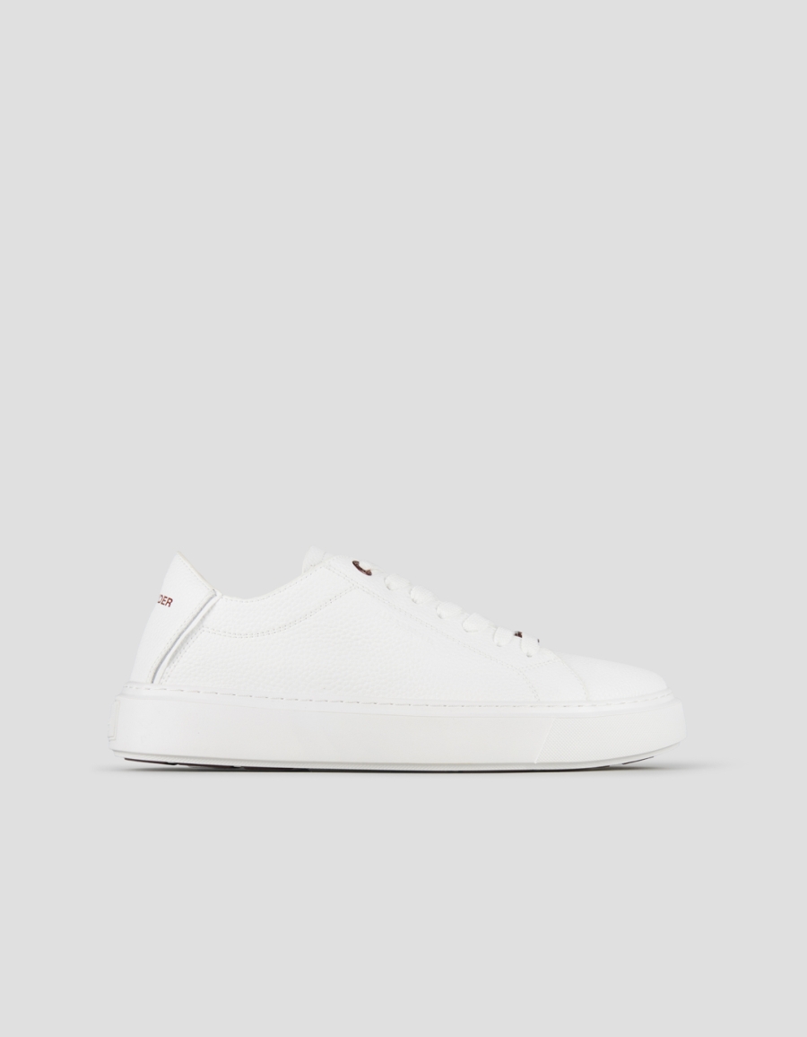 Sneakers Alexander Smith london man deconstructed in white tumbled leather - 1